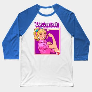 Barbie Can Do It! Baseball T-Shirt